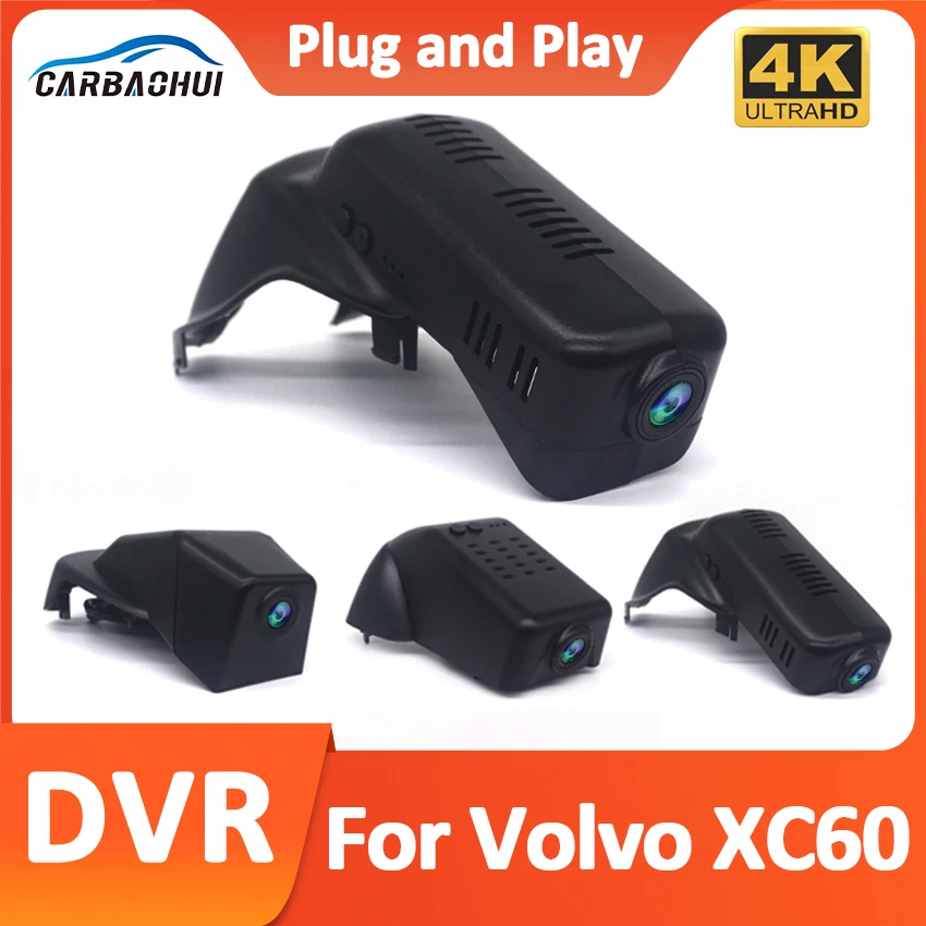 Plug and play UHD 4K Wifi Car DVR For Volvo XC60 2014-2024 Dashcam Camera Recorder Control By APP Wireless DashCam Accessories
Plug and play UHD 4K Wifi Car DVR For Volvo XC60 2014-2024 Dashcam Camera Recorder Control By APP Wireless DashCam Accessories