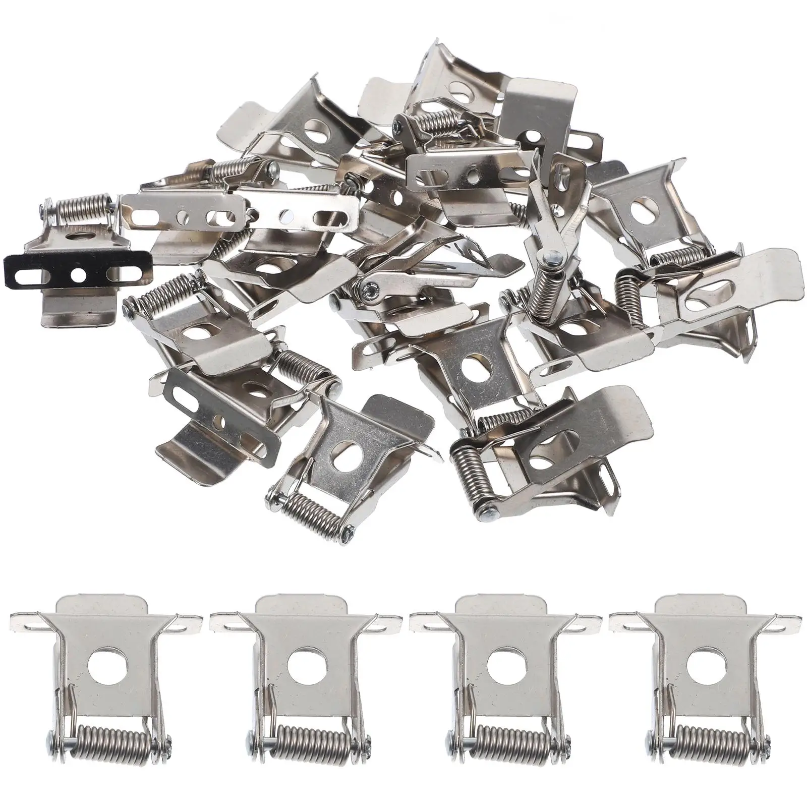 20 Pcs Spring for Panel Light Adjustable Retrofitting Spot Light Downlight Fixing Hardware Lighting
20 Pcs Spring for Panel Light Adjustable Retrofitting Spot Light Downlight Fixing Hardware Lighting
