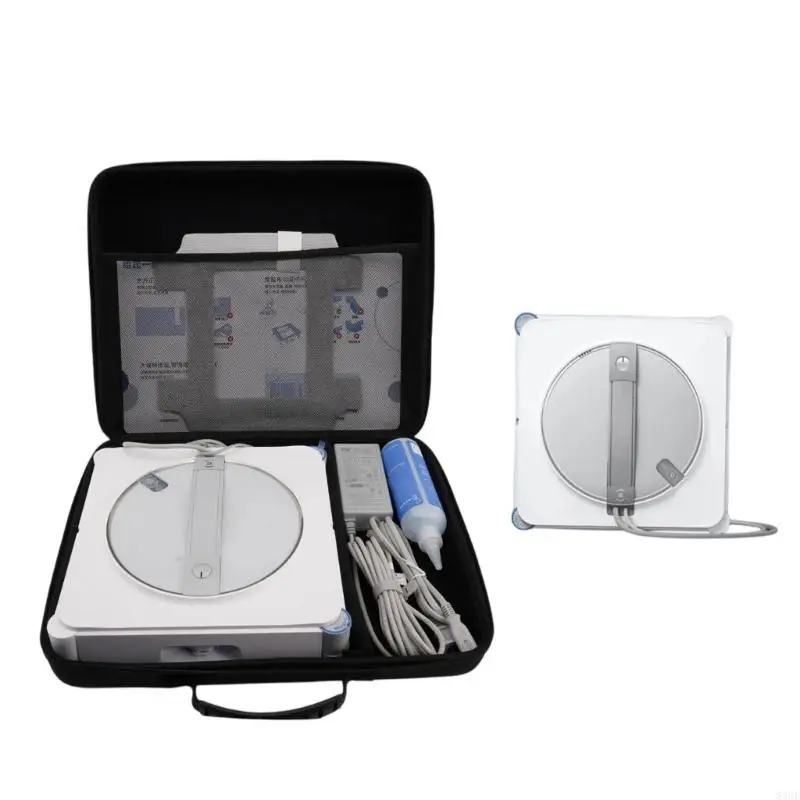 Secure Storage Case for W1S W2S Window Cleaning Robot Splashproof and Compact Design Carrying Case for Transport 83CF