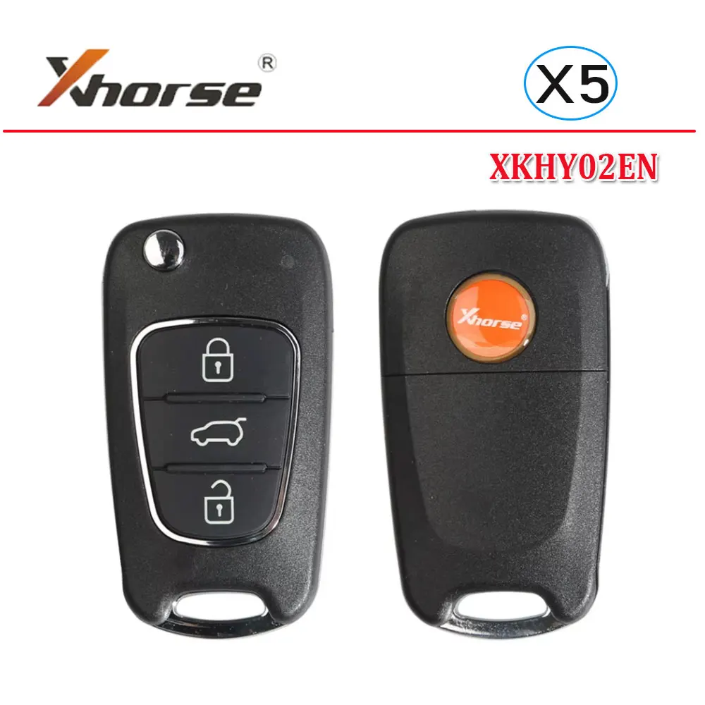 5 шт. Xhorse XKHY02EN проводной дистанционный ключ для Hyundai, 3 кнопки, 2-е поколение XKHY02EN, автомобильный дистанционный ключ для VVDI2 / VVDI Mini
5 шт. Xhorse XKHY02EN проводной дистанционный ключ для Hyundai, 3 кнопки, 2-е поколение XKHY02EN, автомобильный дистанционный ключ для VVDI2 / VVDI Mini