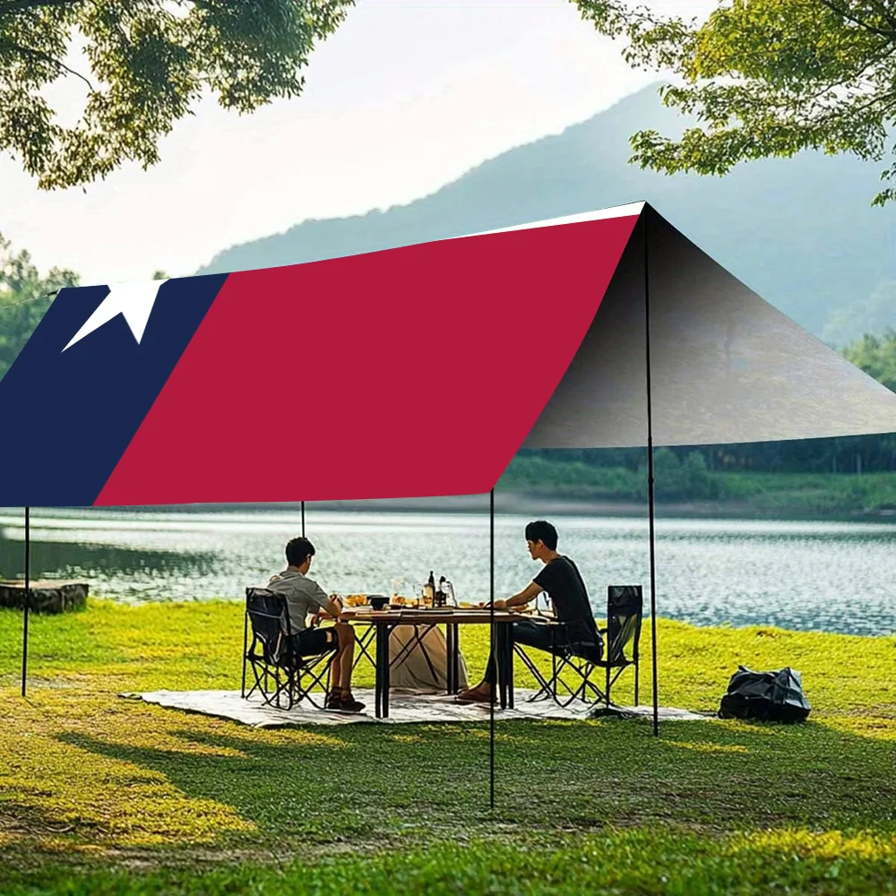 2D Flat 1pc, Texas Flag Canopy Tent - All-Season Outdoor Sun Shade with Easy Setup, Portable Beach Umbrella for Poolside,Camping
2D Flat 1pc, Texas Flag Canopy Tent - All-Season Outdoor Sun Shade with Easy Setup, Portable Beach Umbrella for Poolside,Camping