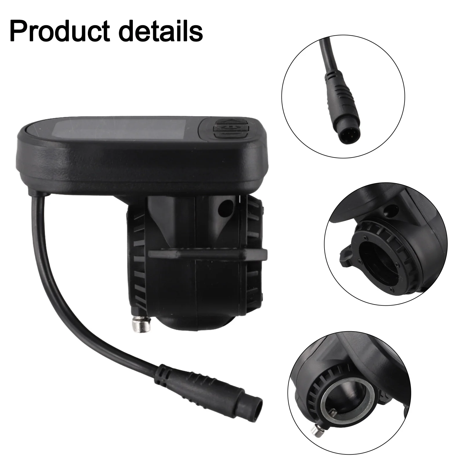 Electric Scooter Display 1000W Scooter Display Electric Scooter 10 Inch Scooter 6pin Display Black And Silver Easy To Install
Electric Scooter Display 1000W Scooter Display Electric Scooter 10 Inch Scooter 6pin Display Black And Silver Easy To Install