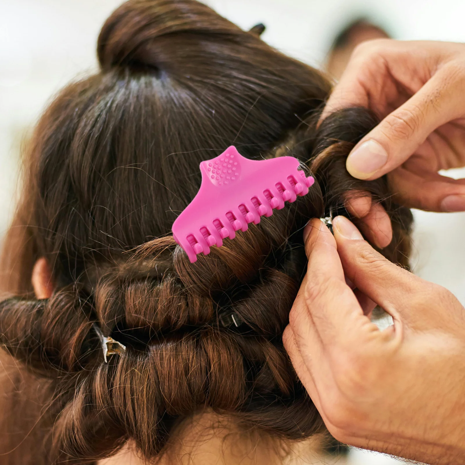 25Pcs Styling Hair Clips Multifunctional Root Lifting Volumizing Salon Supplies for Professional Personal Use Styling Hair Clips
25Pcs Styling Hair Clips Multifunctional Root Lifting Volumizing Salon Supplies for Professional Personal Use Styling Hair Clips