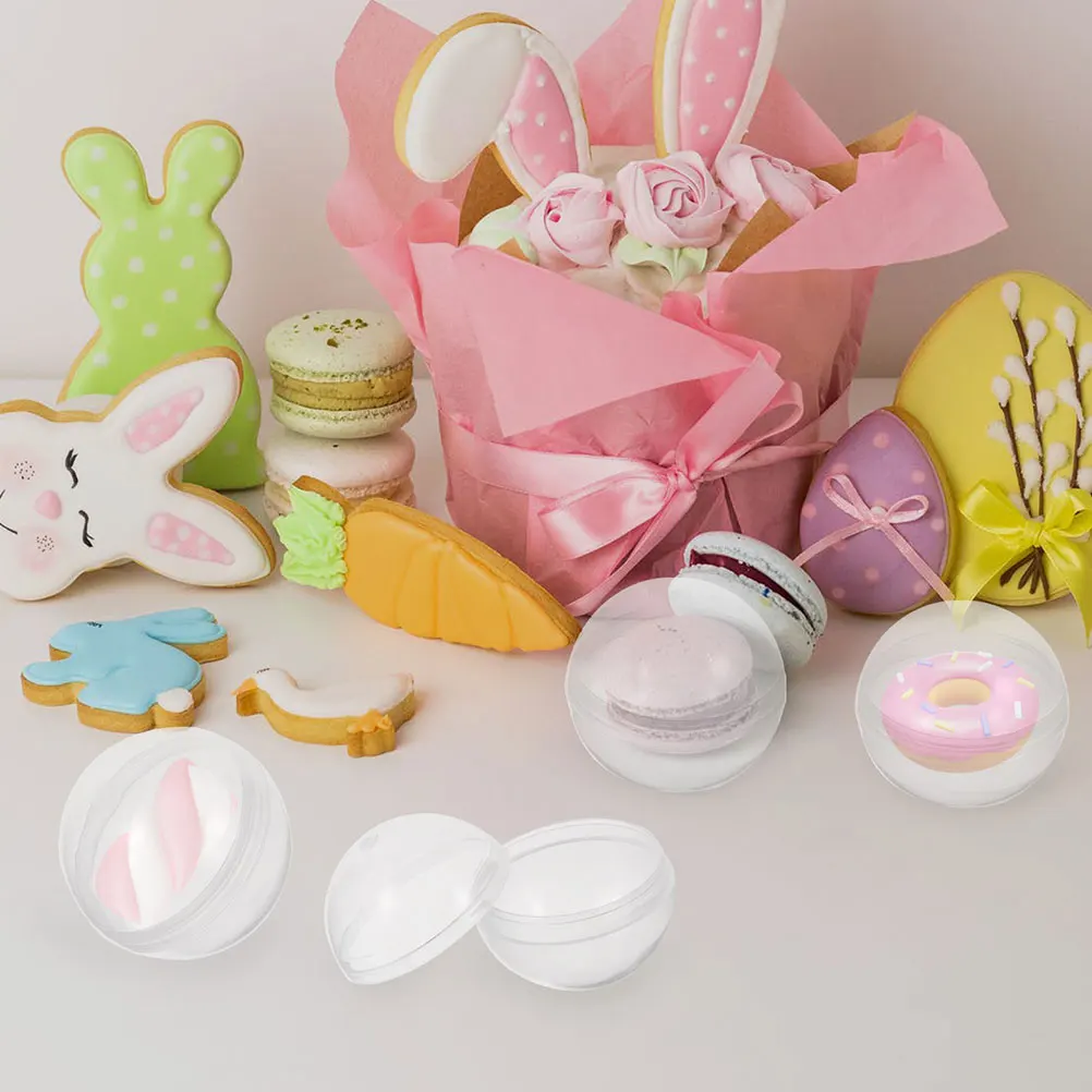 50pcs Fillable Round Balls Clear Plastic Shell Toys Reusable Claw Machine Easter Small Gifts
50pcs Fillable Round Balls Clear Plastic Shell Toys Reusable Claw Machine Easter Small Gifts