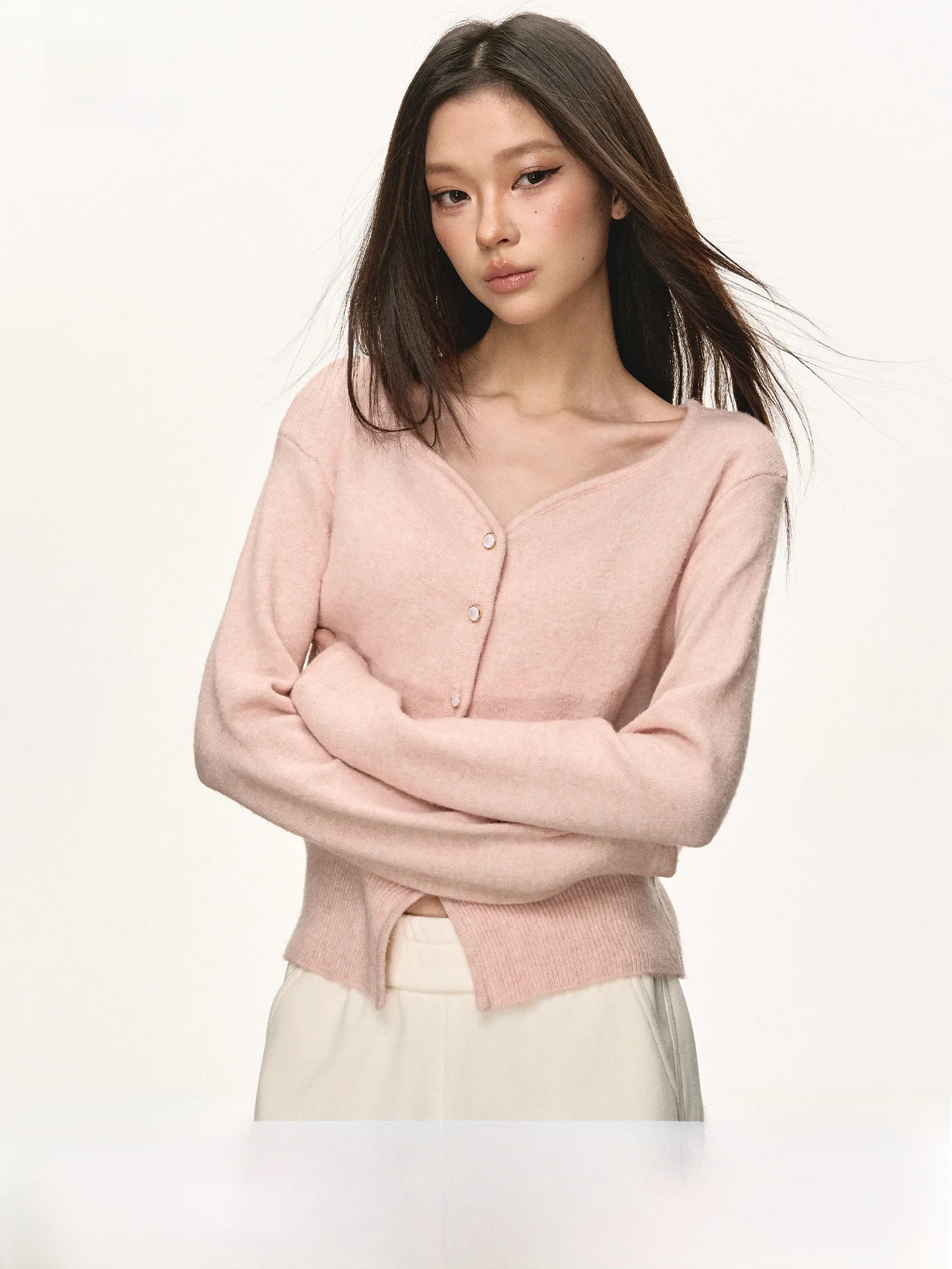 Anna Aneae Women's Wave V-ne Open Cardigan Knitted Sweater Spring Gentle Sle Single Button Slimming Top Trendy Long Sv...
Anna Aneae Women's Wave V-ne Open Cardigan Knitted Sweater Spring Gentle Sle Single Button Slimming Top Trendy Long Sv...