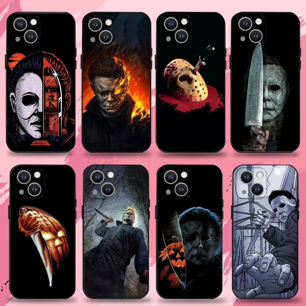 H-Halloween Michael Myers Phone Case For iPhone 16,15,14,13,12,11 Plus,Pro Max,XS,X,XR,SE,Mini,8,7,Soft Silicone Black Cover
H-Halloween Michael Myers Phone Case For iPhone 16,15,14,13,12,11 Plus,Pro Max,XS,X,XR,SE,Mini,8,7,Soft Silicone Black Cover