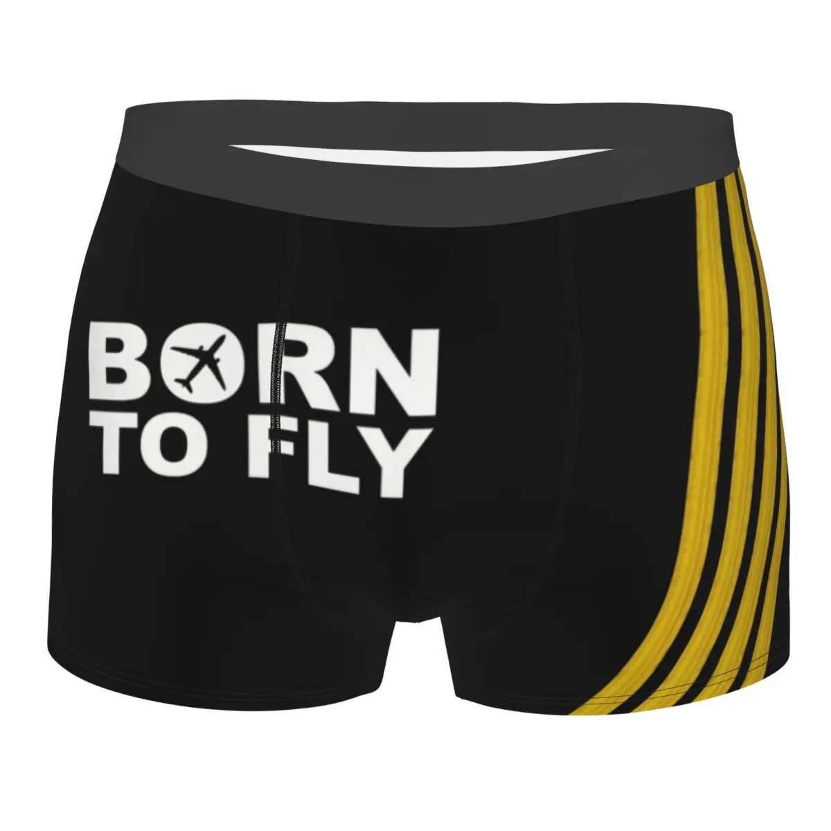 Custom Born To Fly Captain Stripes Boxers Shorts Men Pilot Air Fighter Briefs Underwear Cool Underpants
Custom Born To Fly Captain Stripes Boxers Shorts Men Pilot Air Fighter Briefs Underwear Cool Underpants