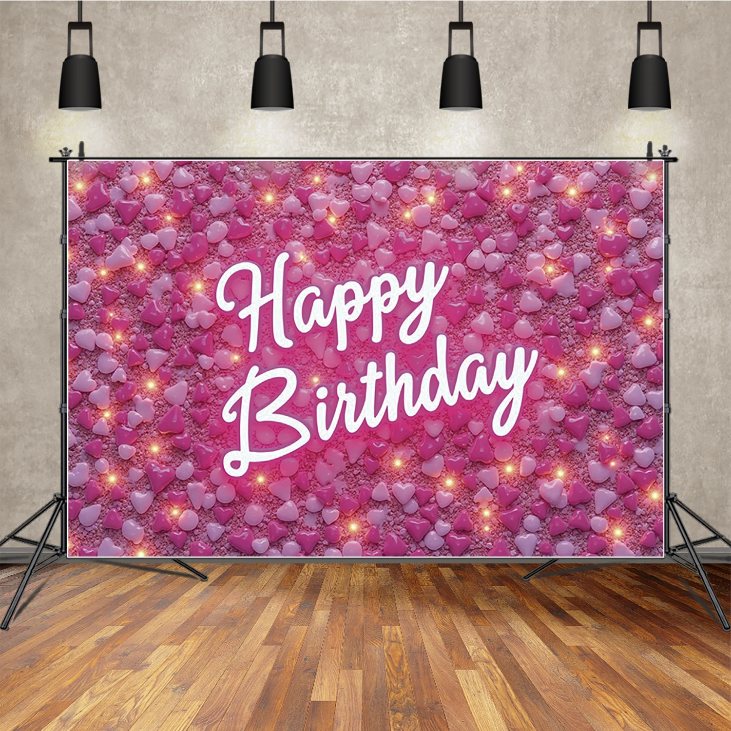 MOON.QG Girls Birthday Photography Background Heart Light Pink Glitter Banner Backdrop Baby Studio Photobooth Accessories
MOON.QG Girls Birthday Photography Background Heart Light Pink Glitter Banner Backdrop Baby Studio Photobooth Accessories