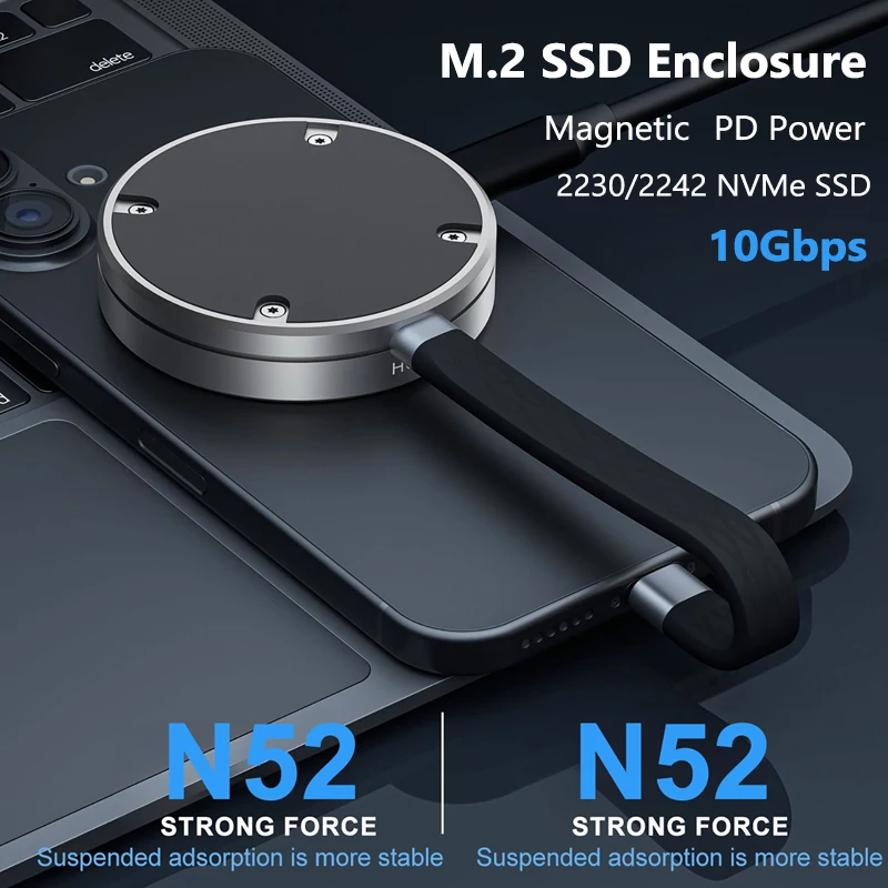 Магнитный корпус M.2 2230 2242 NVMe SSD, 10 Гбит/с, жесткий диск, USB C 3.2 Gen2 to NVMe PCI-E для iPhone 15/16 Pro ProRes MacBook
Магнитный корпус M.2 2230 2242 NVMe SSD, 10 Гбит/с, жесткий диск, USB C 3.2 Gen2 to NVMe PCI-E для iPhone 15/16 Pro ProRes MacBook