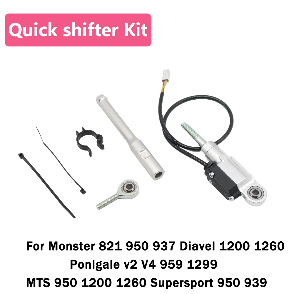 For Ducati Monster 821 950 937 MTS 950 Diavel 1200 1260 SuperSport 939 Panigale V2 V4 Motorcycle Accessories Quick shifter Kit
For Ducati Monster 821 950 937 MTS 950 Diavel 1200 1260 SuperSport 939 Panigale V2 V4 Motorcycle Accessories Quick shifter Kit