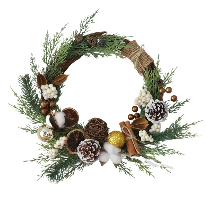 #Korean style Christmas wreath door hanging Christmas decoration pendant scene arrangement window ornament Christmas decoration
#Korean style Christmas wreath door hanging Christmas decoration pendant scene arrangement window ornament Christmas decoration