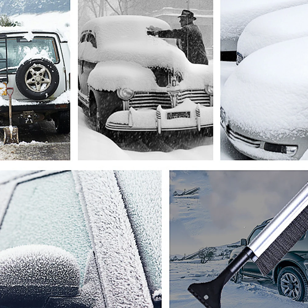 Snow Brush Ice Scraper Windscreen Cleaner for Cars Vehicle Frost Tool Telescopic Aluminum Alloy Shovel Snow Removal Durable High
Snow Brush Ice Scraper Windscreen Cleaner for Cars Vehicle Frost Tool Telescopic Aluminum Alloy Shovel Snow Removal Durable High