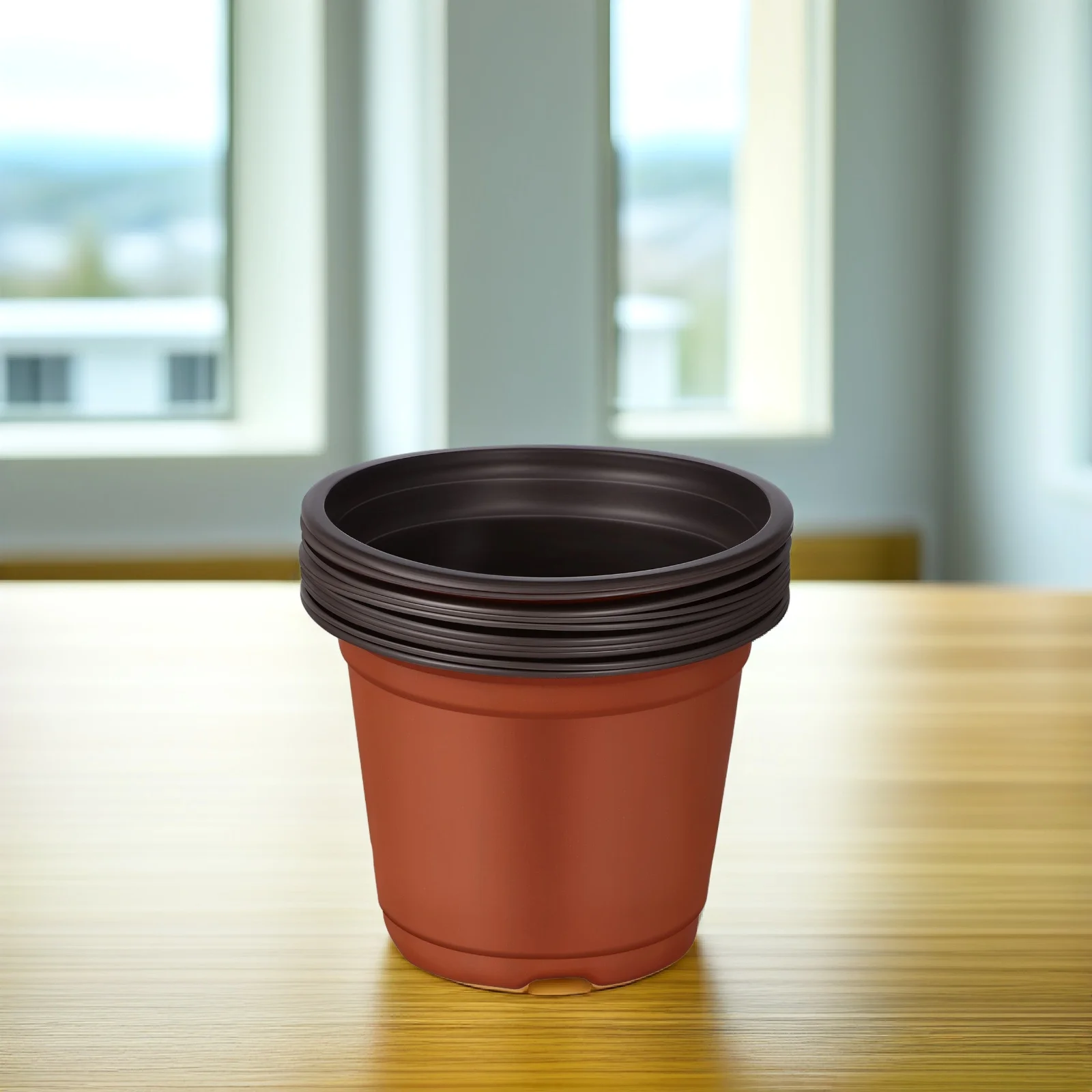 10 Pcs Nursery Pots Plastic Lightweight Durable Seedling Flower Pots for Bedroom Living Room Balcony Garden
10 Pcs Nursery Pots Plastic Lightweight Durable Seedling Flower Pots for Bedroom Living Room Balcony Garden
