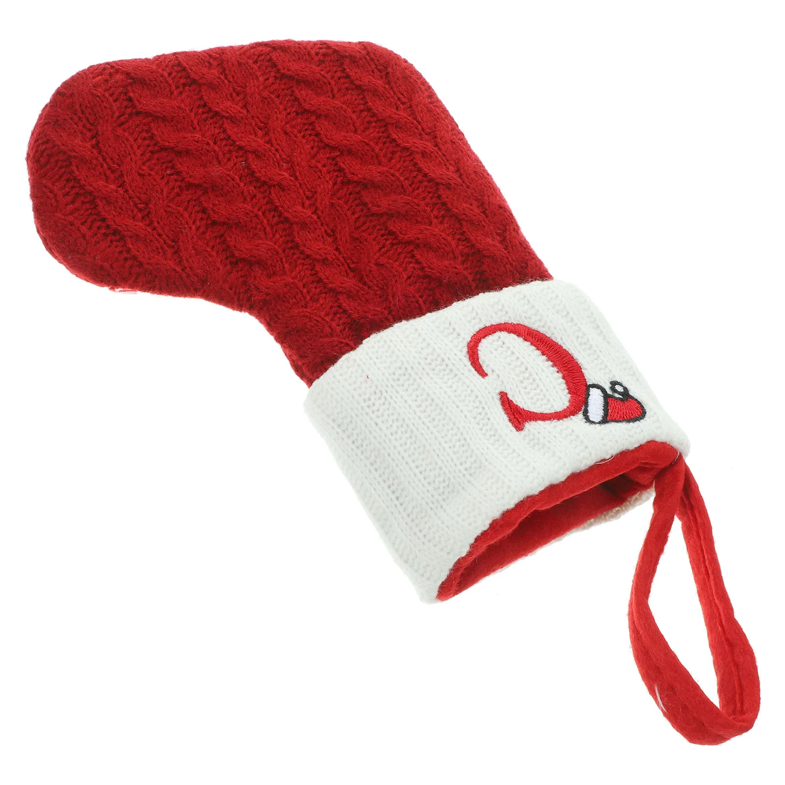Festive Christmas Stockings Hanging Decor Knitted Fabric Soft Classic Letter Design Fireplace Tree naments Holiday
Festive Christmas Stockings Hanging Decor Knitted Fabric Soft Classic Letter Design Fireplace Tree naments Holiday