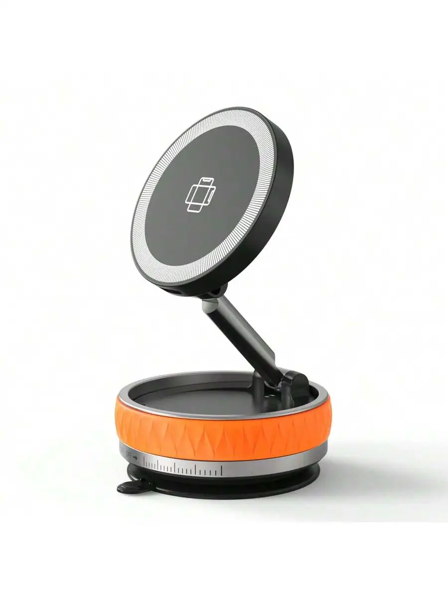 15W Fast Charging Wireless Car Phone Mount With 360° Rotation Magnetic Holder For Dashboard
15W Fast Charging Wireless Car Phone Mount With 360° Rotation Magnetic Holder For Dashboard