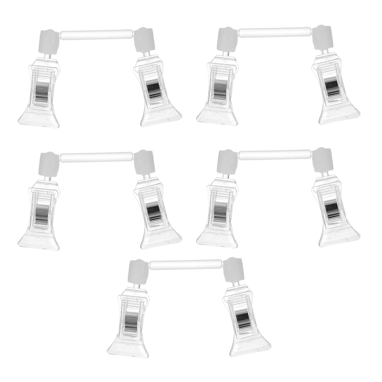 5pcs Advertising Clip Tag Display Shelf Sign Holder Plastic Lightweight for Menu Name Cards Business Exhibition
5pcs Advertising Clip Tag Display Shelf Sign Holder Plastic Lightweight for Menu Name Cards Business Exhibition