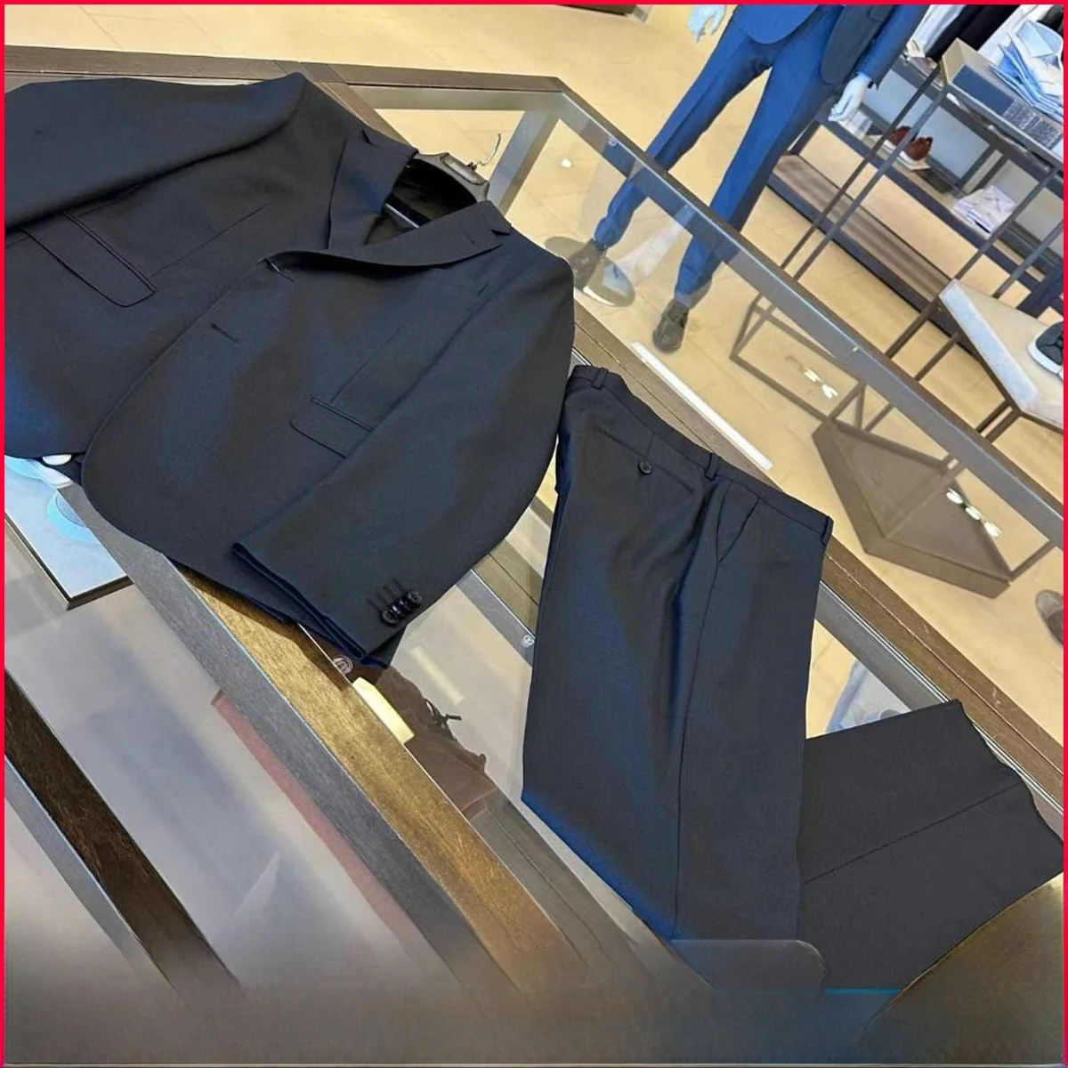 Luxury Woolen Casual Men's Pants Tailored Fit Busin Commuter Straight Leg Trousers Faionable Urban Sle Autumn Wear
Luxury Woolen Casual Men's Pants Tailored Fit Busin Commuter Straight Leg Trousers Faionable Urban Sle Autumn Wear