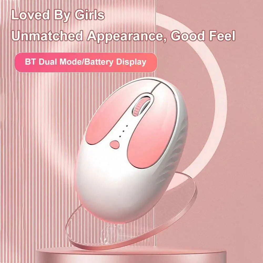Bluetooth 2.4G Wireless Silent Mouse Cute Rabbit Type-c Charging Portable Mouse DPI Adjustable Suitable For Laptops And Tablets
Bluetooth 2.4G Wireless Silent Mouse Cute Rabbit Type-c Charging Portable Mouse DPI Adjustable Suitable For Laptops And Tablets