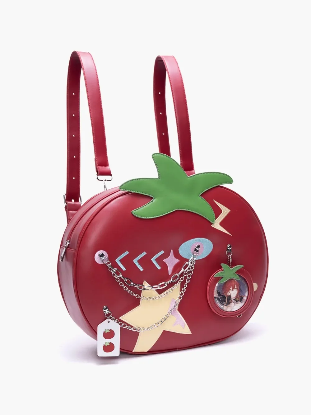 2025 New High Capacity Mochila Original Tomatoes Bag Hit Color Lovely Backpack Cool Chain Bags for Woman Hot Sale Sac Femme
2025 New High Capacity Mochila Original Tomatoes Bag Hit Color Lovely Backpack Cool Chain Bags for Woman Hot Sale Sac Femme