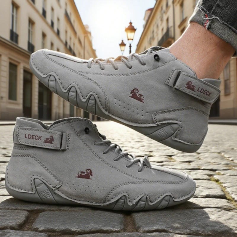 Высокие мужские туфли в стиле ретро, классическая очаровательная удобная мягкая подошва, противоскользящая прочная обувь на плоской подошве, роскошные модные ботильоны на мягкой подошве
Высокие мужские туфли в стиле ретро, классическая очаровательная удобная мягкая подошва, противоскользящая прочная обувь на плоской подошве, роскошные модные ботильоны на мягкой подошве