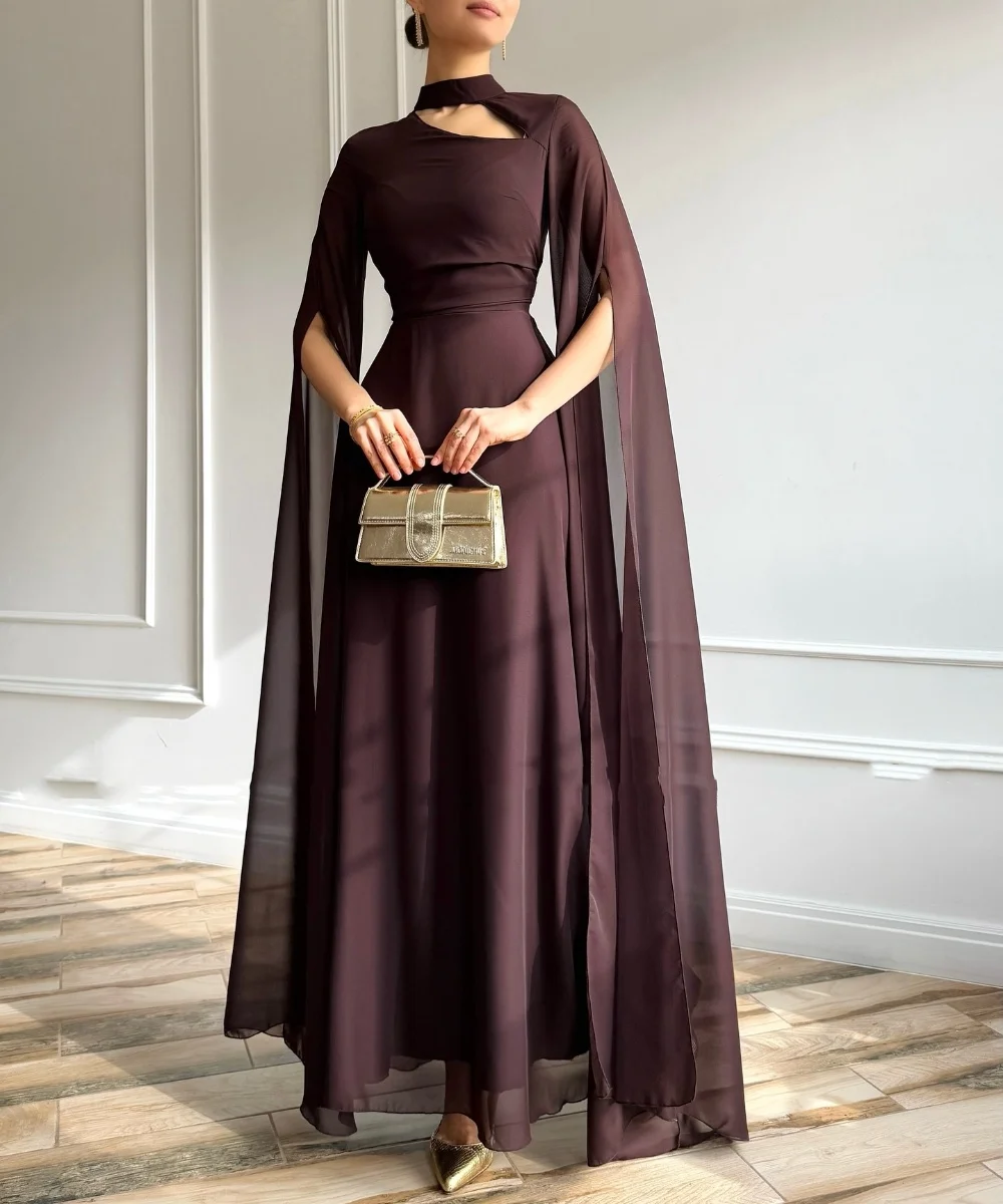 Customized Sizes Available Classic Chiffon Pleat Draped A-line High Collar Long Dresses Bespoke Occasion Dresses Casual Formal
Customized Sizes Available Classic Chiffon Pleat Draped A-line High Collar Long Dresses Bespoke Occasion Dresses Casual Formal