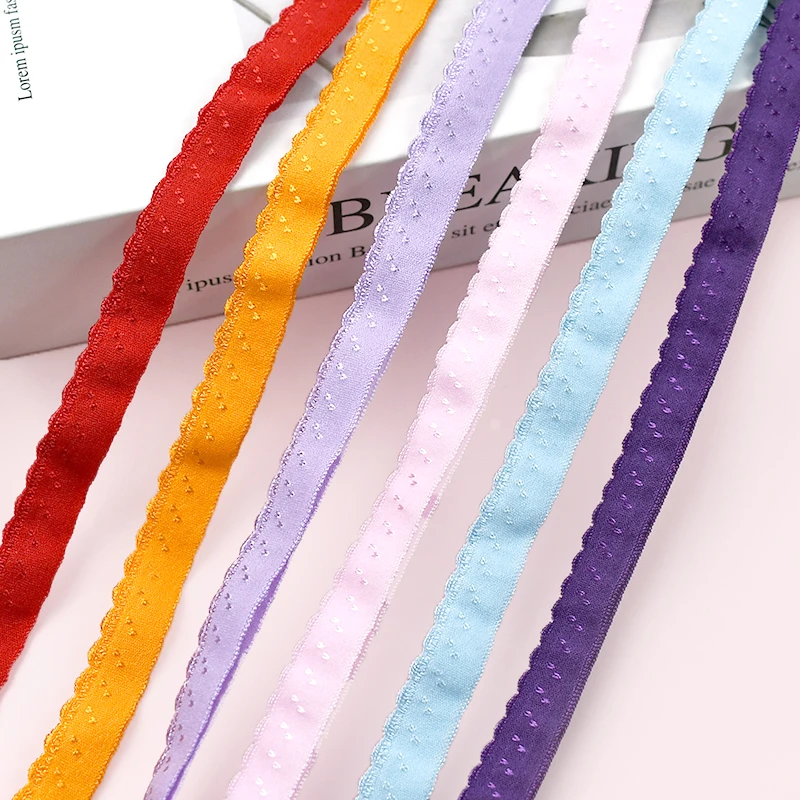 5/10/20M 11mm Elastic Band Double-layered Folding Lace Rubber Ribbon Bra Underwear Shoulder Strap Stretch Tape Sewing Accessory
5/10/20M 11mm Elastic Band Double-layered Folding Lace Rubber Ribbon Bra Underwear Shoulder Strap Stretch Tape Sewing Accessory