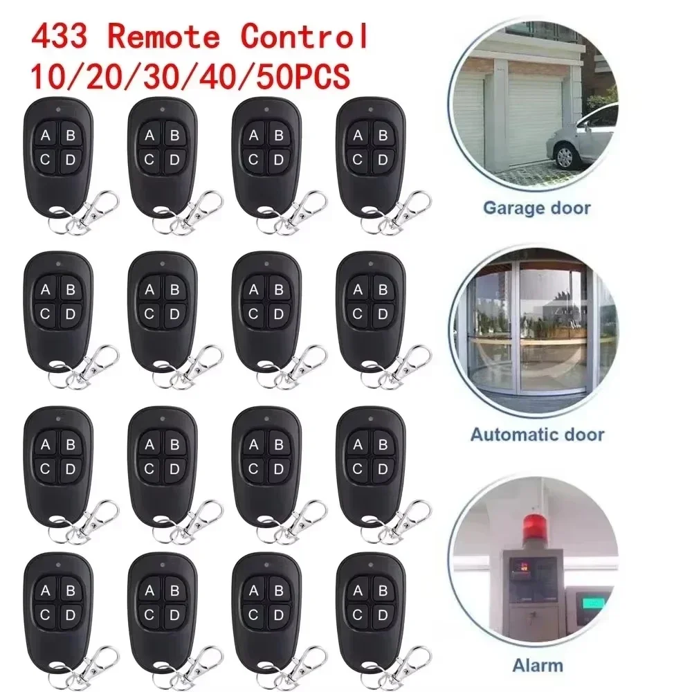 DIXSG 10-50PCS New 433mhz Universal Car Remote Control Key Smart Electric Garage Door Replacement Cloning Cloner Copy Remote
DIXSG 10-50PCS New 433mhz Universal Car Remote Control Key Smart Electric Garage Door Replacement Cloning Cloner Copy Remote