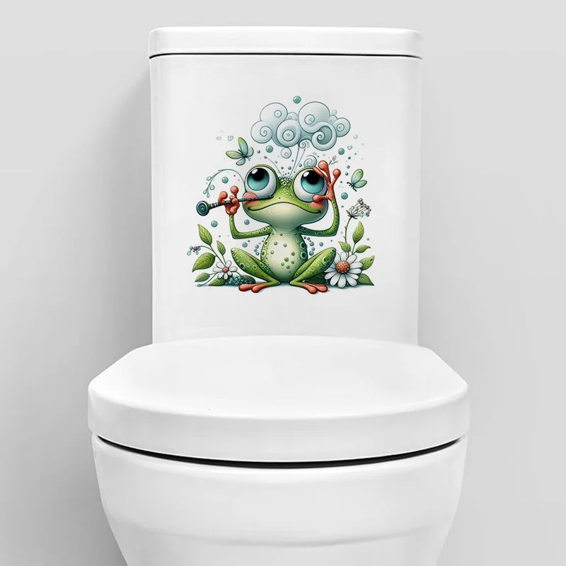 Green Frog Toilet Stickers, Bright Wall for Home, Cabinet, Door,Refrigerator Decoration, Vinyl Car Decals, Art Wallpaper,
Green Frog Toilet Stickers, Bright Wall for Home, Cabinet, Door,Refrigerator Decoration, Vinyl Car Decals, Art Wallpaper,