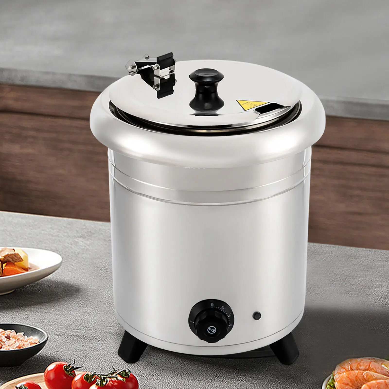 400W 10L Commercial Electric Countertop Food Soup Warmer 201 Stainless Steel For Buffet Kitchen Restaurant
400W 10L Commercial Electric Countertop Food Soup Warmer 201 Stainless Steel For Buffet Kitchen Restaurant