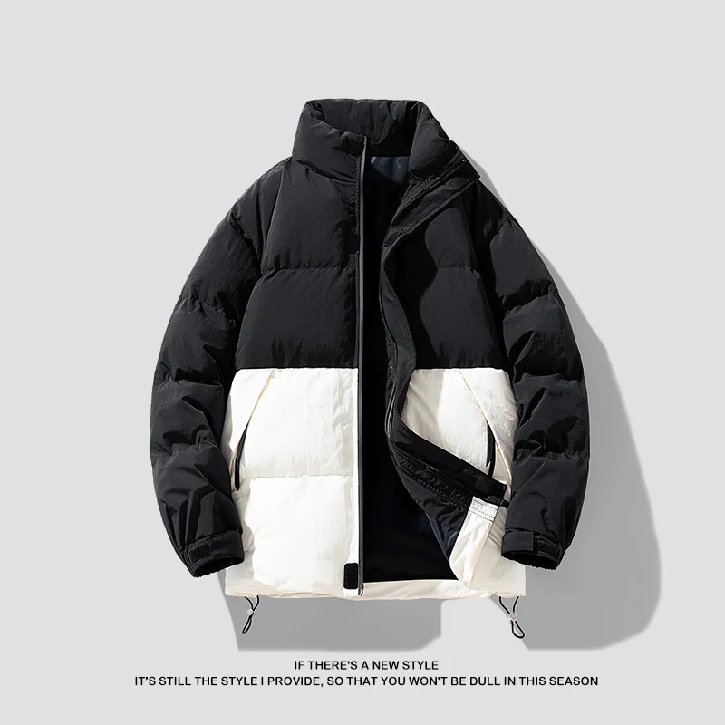 Winter Padded Jacket Male Thickened Casual Warm Comfortable Outwear Men Fashionable Cotton Parkas Men Korean Style Streetwear
Winter Padded Jacket Male Thickened Casual Warm Comfortable Outwear Men Fashionable Cotton Parkas Men Korean Style Streetwear