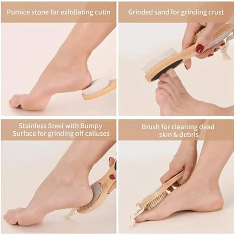 【Hot-Selling!】Foot Care Exfoliating Scrub Kit 2Pcs-Bamboo Pedicure Spa Set-Multi Purpose Callus Remover Pumice Stone
【Hot-Selling!】Foot Care Exfoliating Scrub Kit 2Pcs-Bamboo Pedicure Spa Set-Multi Purpose Callus Remover Pumice Stone