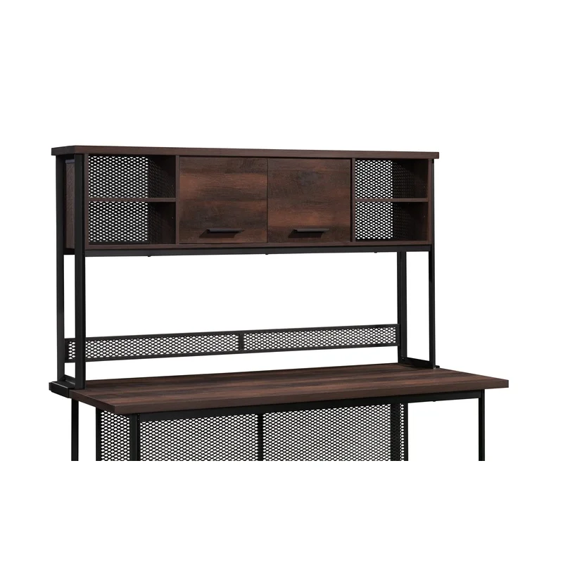 Brown Hutch with Hidden Storage Compartments
Brown Hutch with Hidden Storage Compartments