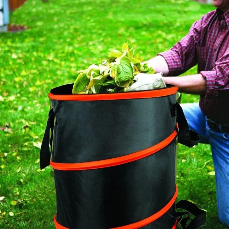 Folding Fallen Leaf Bag Garden Large Capacity Spring Trash Can Garden Lawn Fallen Leaf Storage Bag
Folding Fallen Leaf Bag Garden Large Capacity Spring Trash Can Garden Lawn Fallen Leaf Storage Bag