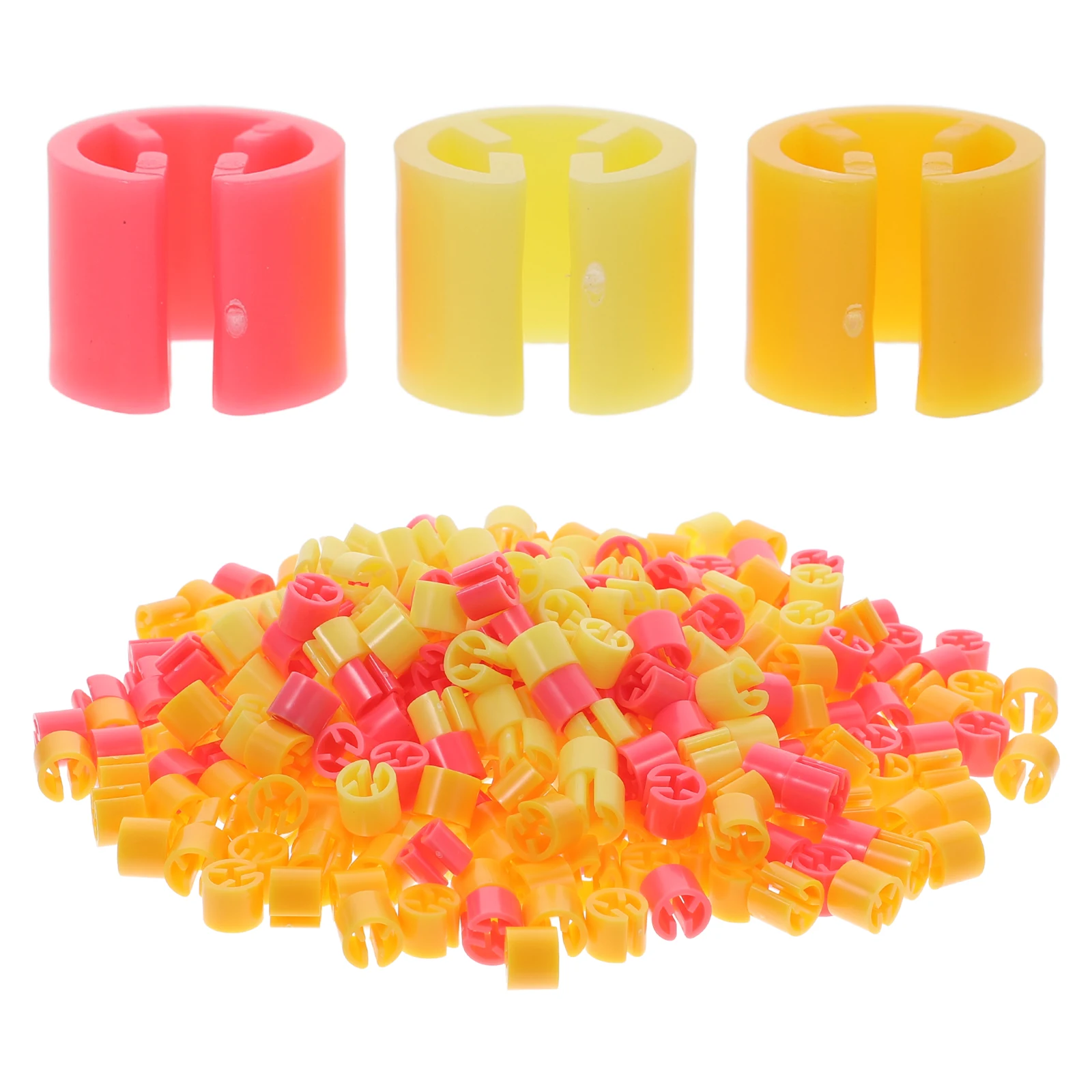 300 Pcs Hanger Size Tags for Clothing Racks Markers Circle Rings Clothes Number Plate Plastic Outfits
300 Pcs Hanger Size Tags for Clothing Racks Markers Circle Rings Clothes Number Plate Plastic Outfits