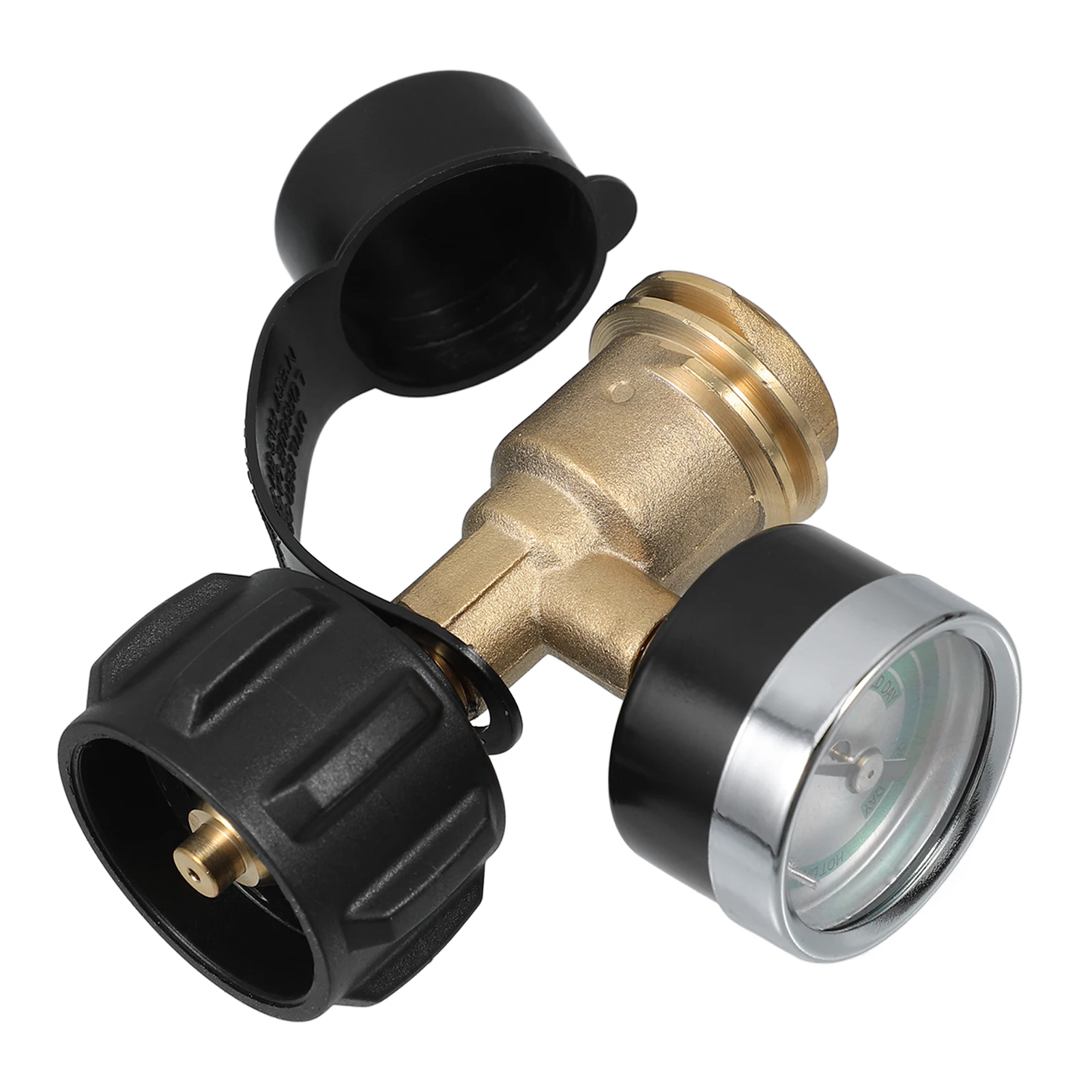 Gas Tank Adapter Universal BBQ Grill Propane Cylinder Converter with Pressure Gauge Meter for Camping RV Hose Bottle
Gas Tank Adapter Universal BBQ Grill Propane Cylinder Converter with Pressure Gauge Meter for Camping RV Hose Bottle