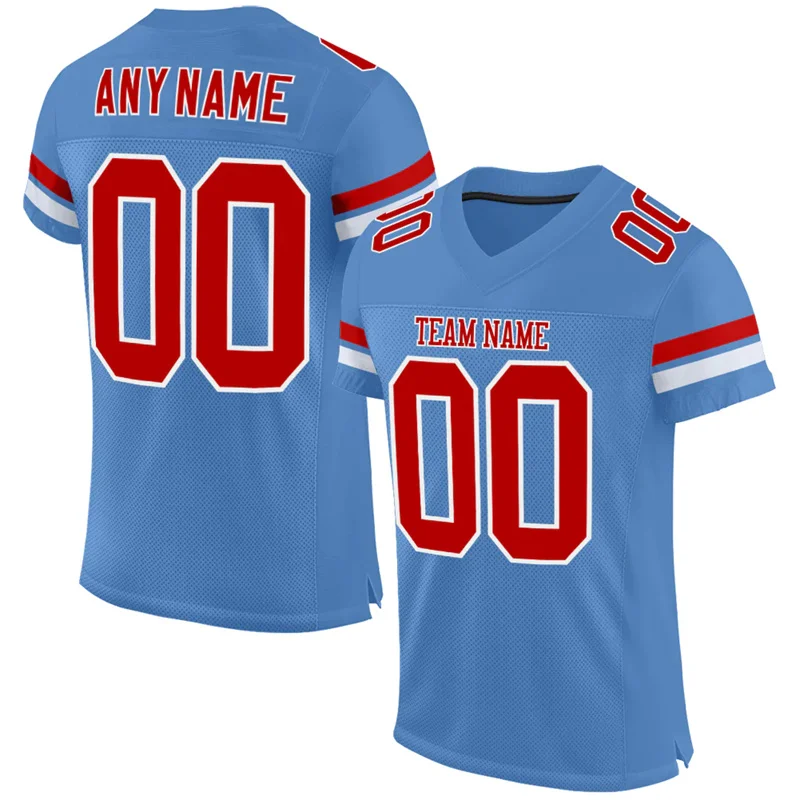 Blue Themed Rugby Uniform Custom Name Number 2025 Fashion Trend V-neck Tee Outdoor Sports Men Kids Clothing Street Popular Top
Blue Themed Rugby Uniform Custom Name Number 2025 Fashion Trend V-neck Tee Outdoor Sports Men Kids Clothing Street Popular Top