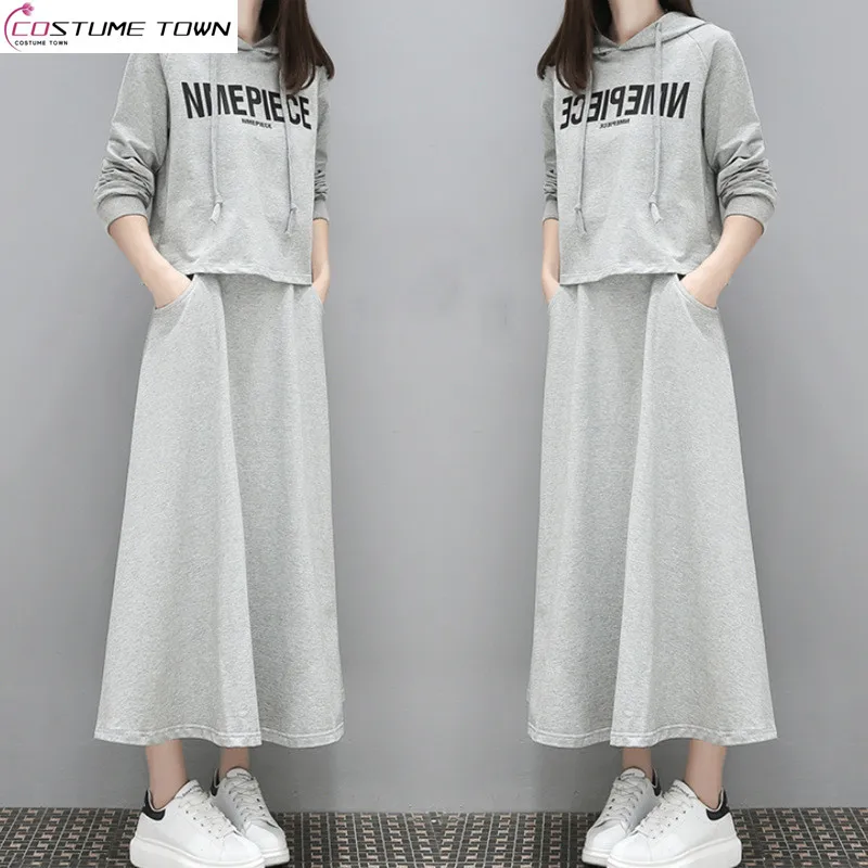 European and American style autumn new letter printed top+casual fashion skirt two-piece set
European and American style autumn new letter printed top+casual fashion skirt two-piece set