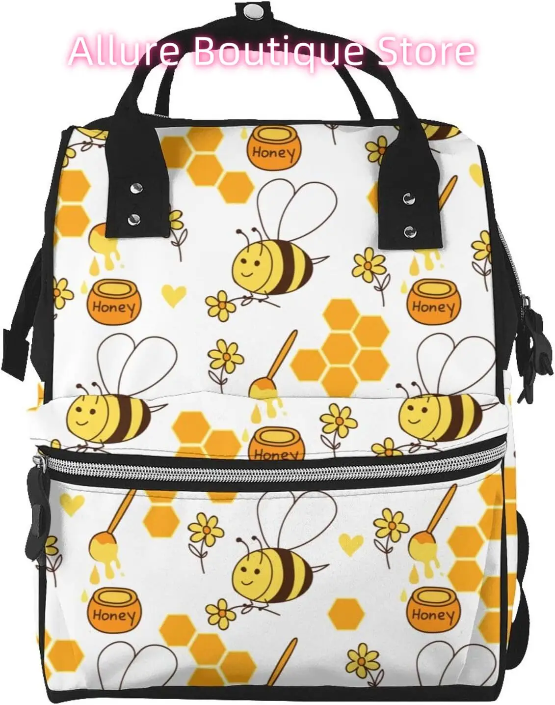 Hardworking Little Bee Diaper Bag Backpack for Women Large Capacity Nappy Bag Multifunction Waterproof Mummy Backpacks for Mom D
Hardworking Little Bee Diaper Bag Backpack for Women Large Capacity Nappy Bag Multifunction Waterproof Mummy Backpacks for Mom D