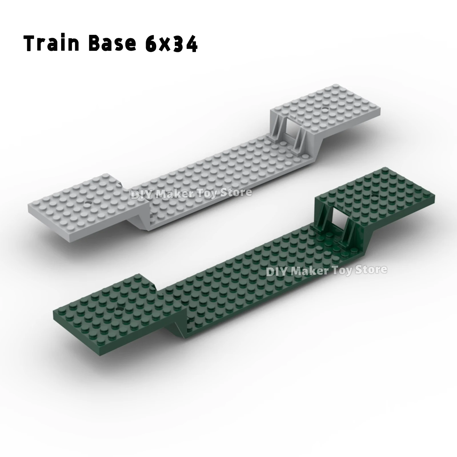 1/2/4PCS MOC Train Base 6x34 Split-Level without Bottom Tubes Building Blocks Technology Parts 2972 87058 Boys DIY Train Parts
1/2/4PCS MOC Train Base 6x34 Split-Level without Bottom Tubes Building Blocks Technology Parts 2972 87058 Boys DIY Train Parts