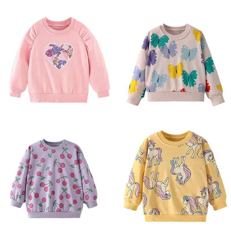 Long Sleeve 2-7T Unicorn Girls Sweatshirts Girls Toddler Kids Clothing Autumn Spring Sport Baby Hooded Shirts Clothes Shirts
Long Sleeve 2-7T Unicorn Girls Sweatshirts Girls Toddler Kids Clothing Autumn Spring Sport Baby Hooded Shirts Clothes Shirts