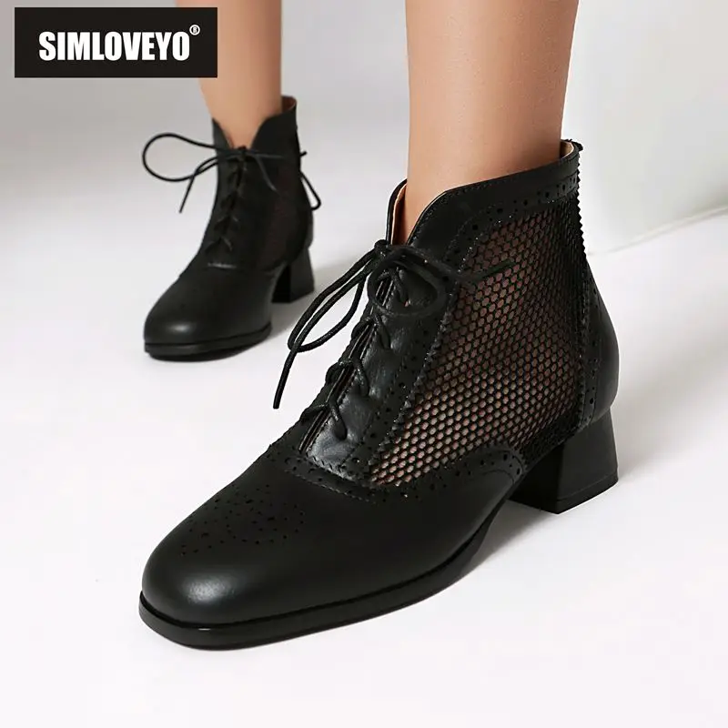SIMLOVEYO винтажные женские летние ботинки с квадратным носком на блочном каблуке 3,8 см, модные повседневные ботильоны с дышащей сеткой на шнуровке 41 42 43
SIMLOVEYO винтажные женские летние ботинки с квадратным носком на блочном каблуке 3,8 см, модные повседневные ботильоны с дышащей сеткой на шнуровке 41 42 43