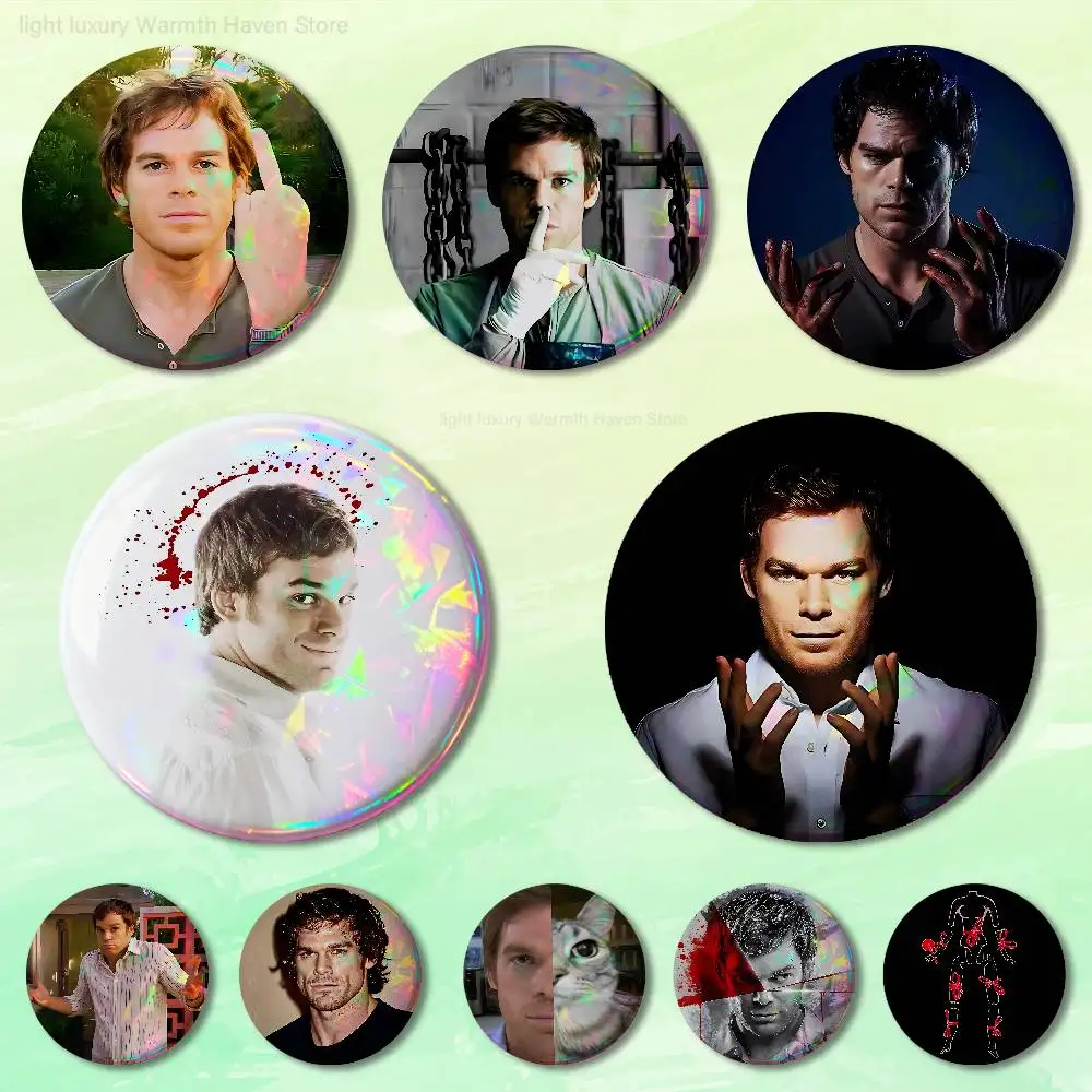 D-Dexter M-Morgan Pins 58mm Cute Cartoon Badge Handmade Brooches for Backpack Accessories
D-Dexter M-Morgan Pins 58mm Cute Cartoon Badge Handmade Brooches for Backpack Accessories