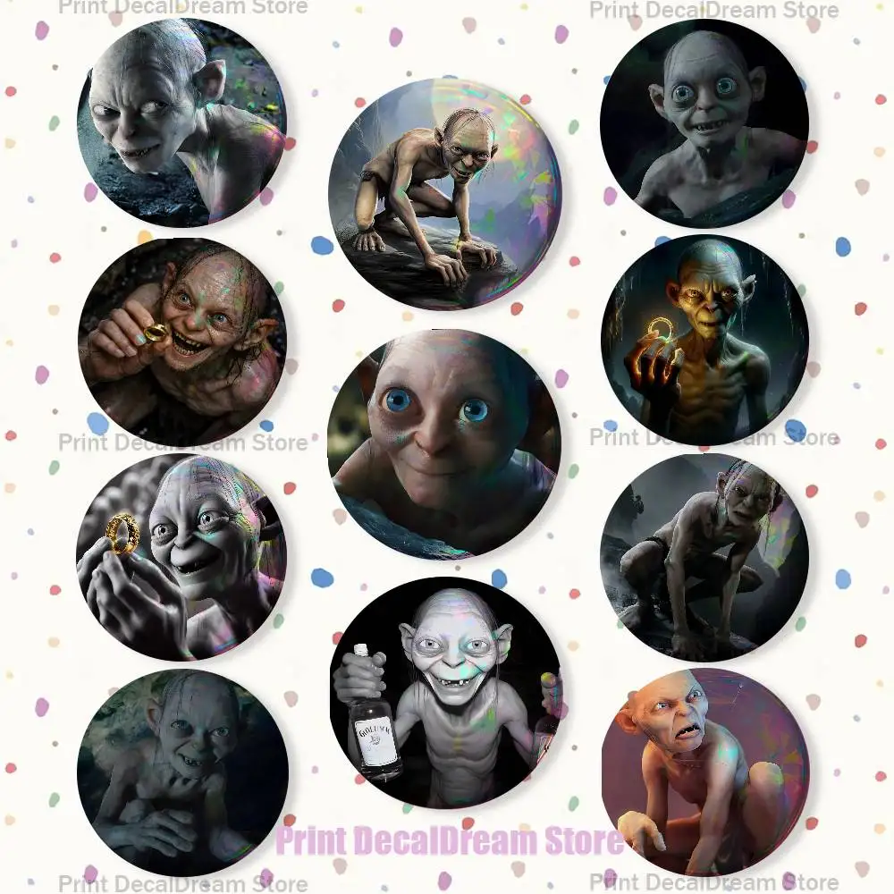 L-LordS of R-Rings G-Gollum Enamel Pins Cartoon Characters Badge Fashion Jewelry Accessories Round Snap-in Brooch on Backpack
L-LordS of R-Rings G-Gollum Enamel Pins Cartoon Characters Badge Fashion Jewelry Accessories Round Snap-in Brooch on Backpack