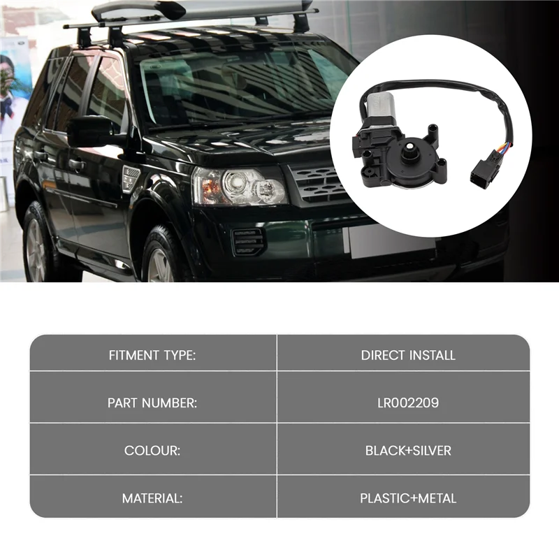 Front Left Lifter Motor Window Motor Glass Lift Motor LR002209 For LAND ROVER LR2 2.0L 3.2L 2008-2015-B61B
Front Left Lifter Motor Window Motor Glass Lift Motor LR002209 For LAND ROVER LR2 2.0L 3.2L 2008-2015-B61B