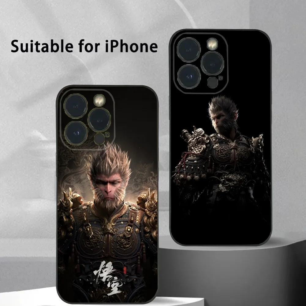 Game Black Myth W-Wukong Phone Case For iPhone 16 15 14 13 12 11 Plus,Pro Max,XS,X,XR,SE,Mini,8,7 Soft Silicone Black Cover
Game Black Myth W-Wukong Phone Case For iPhone 16 15 14 13 12 11 Plus,Pro Max,XS,X,XR,SE,Mini,8,7 Soft Silicone Black Cover