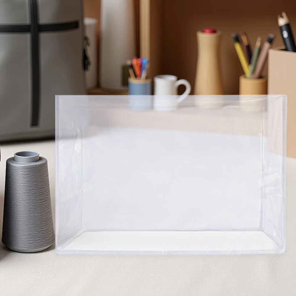 Universal Clear Sewing Machine Dust Protector Storage Pockets Durable Design Portable Organizer for Accessories
Universal Clear Sewing Machine Dust Protector Storage Pockets Durable Design Portable Organizer for Accessories