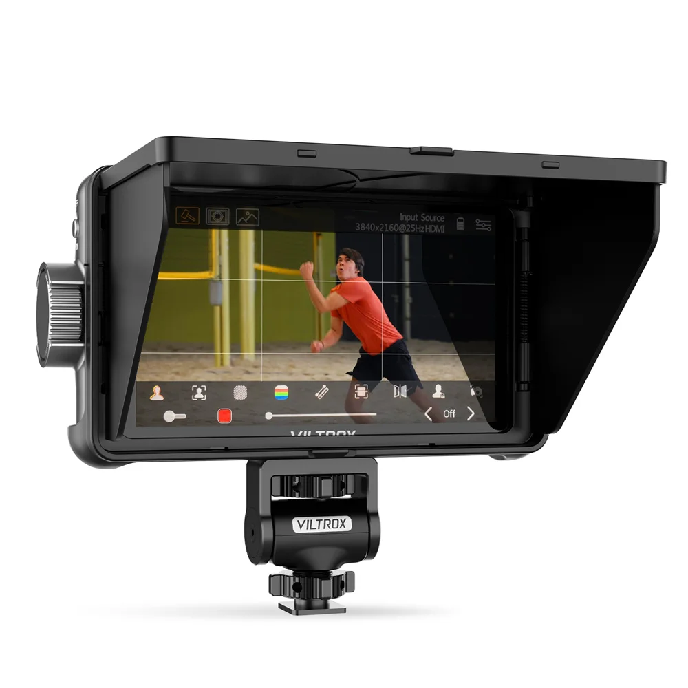VILTROX DC-550 5,5-дюймовый 1200 нит 4K 10-битный полевой монитор, сенсорный экран 3D LUT Exposure Focus VILTROX камера видеомонитор
VILTROX DC-550 5,5-дюймовый 1200 нит 4K 10-битный полевой монитор, сенсорный экран 3D LUT Exposure Focus VILTROX камера видеомонитор