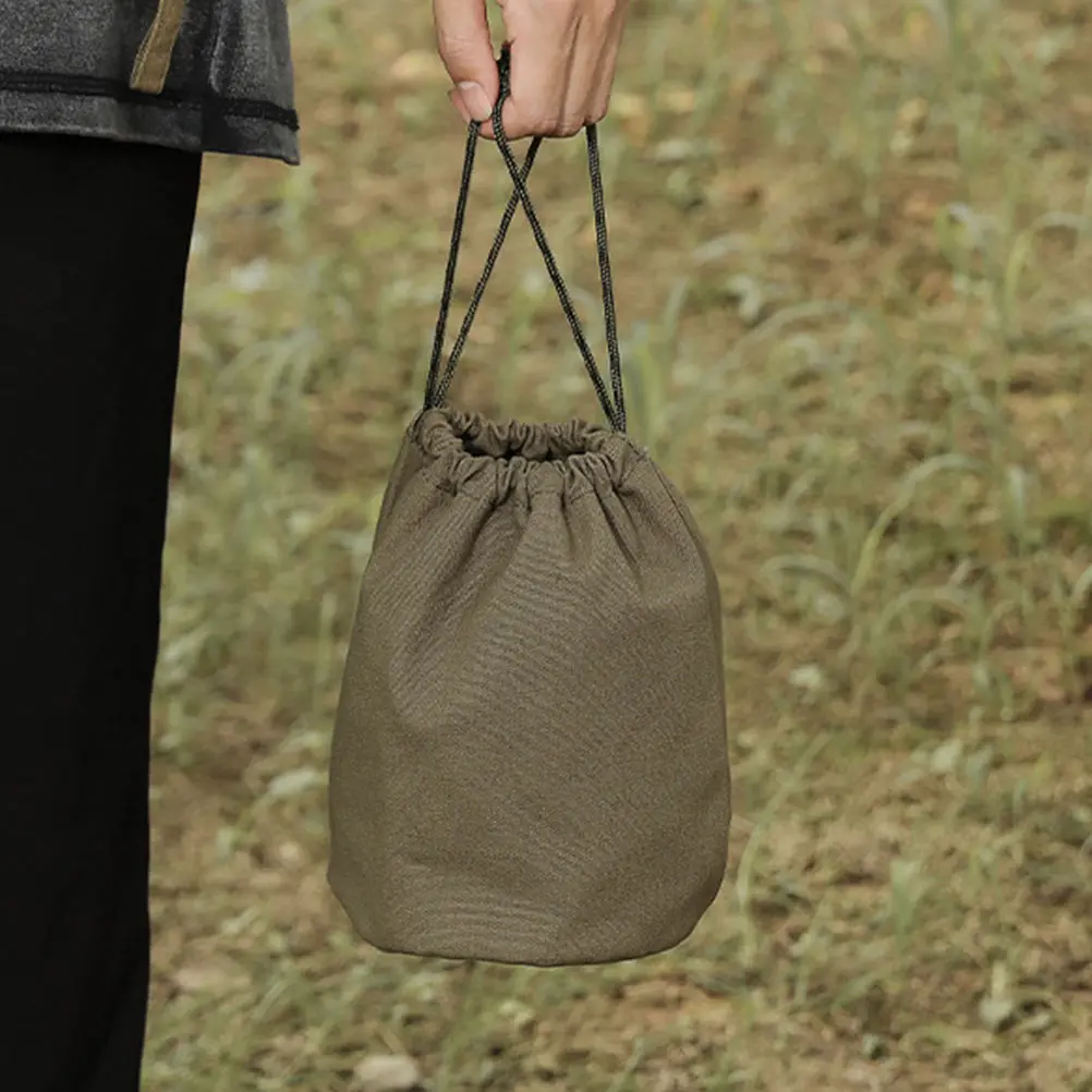Canvas Storage Bags for Camping Outdoor Drawstring Containers Army Size Dust Proof Multi functional Fitness Bag
Canvas Storage Bags for Camping Outdoor Drawstring Containers Army Size Dust Proof Multi functional Fitness Bag
