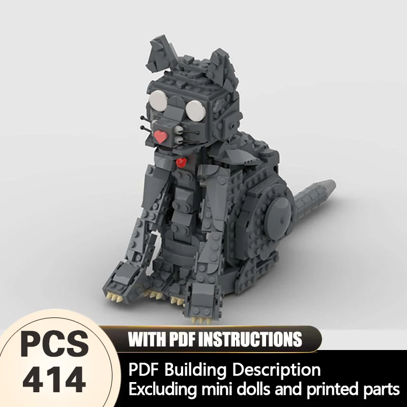Creators Animal Series Model MOC Building Bricks Cat Kitten Modular Technology Gifts Holiday Assemble Children Toys Suit
Creators Animal Series Model MOC Building Bricks Cat Kitten Modular Technology Gifts Holiday Assemble Children Toys Suit