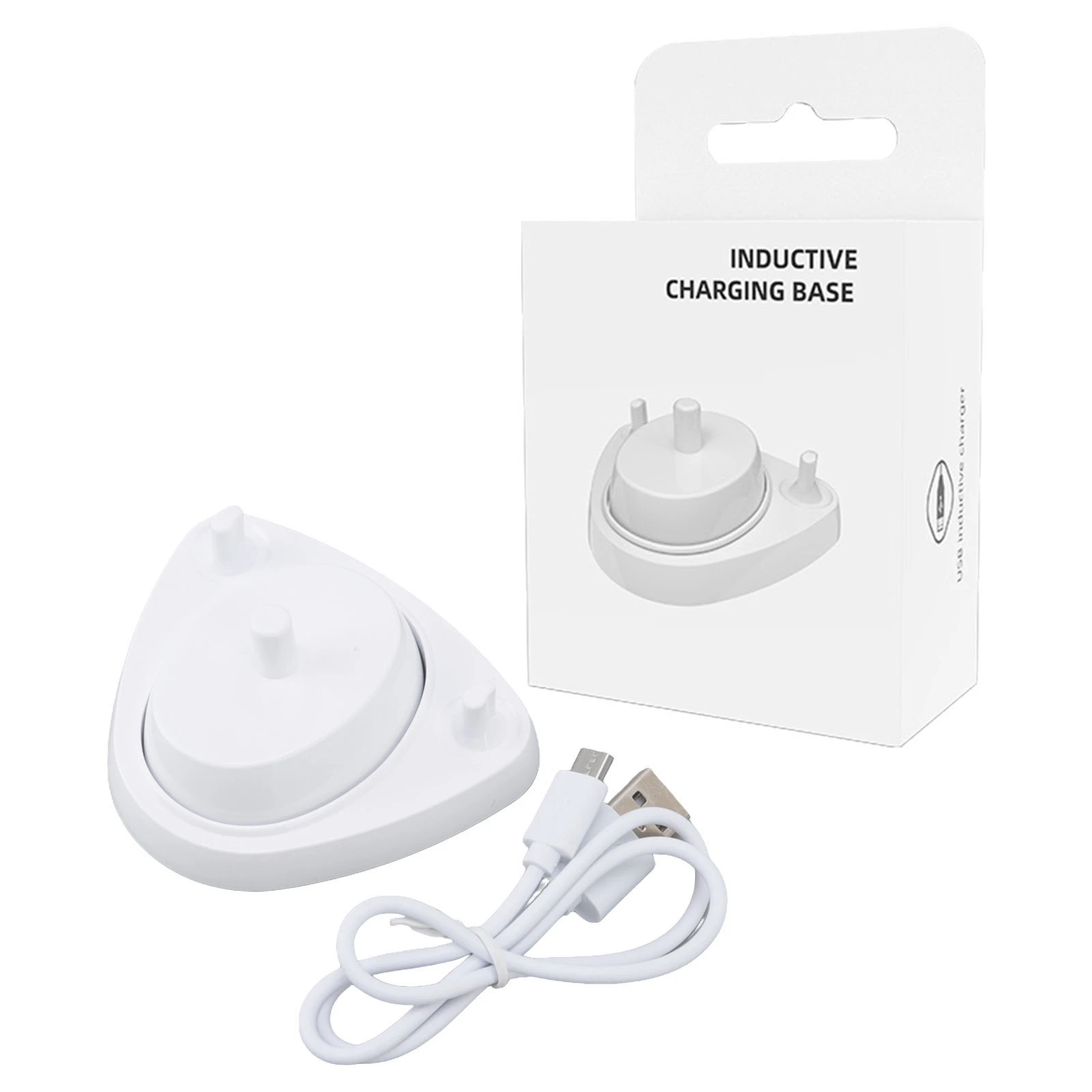 Inductive Charging Base Electric Toothbrush USB Charger with Charging Cable for D12513K D10513K D12 D16
Inductive Charging Base Electric Toothbrush USB Charger with Charging Cable for D12513K D10513K D12 D16